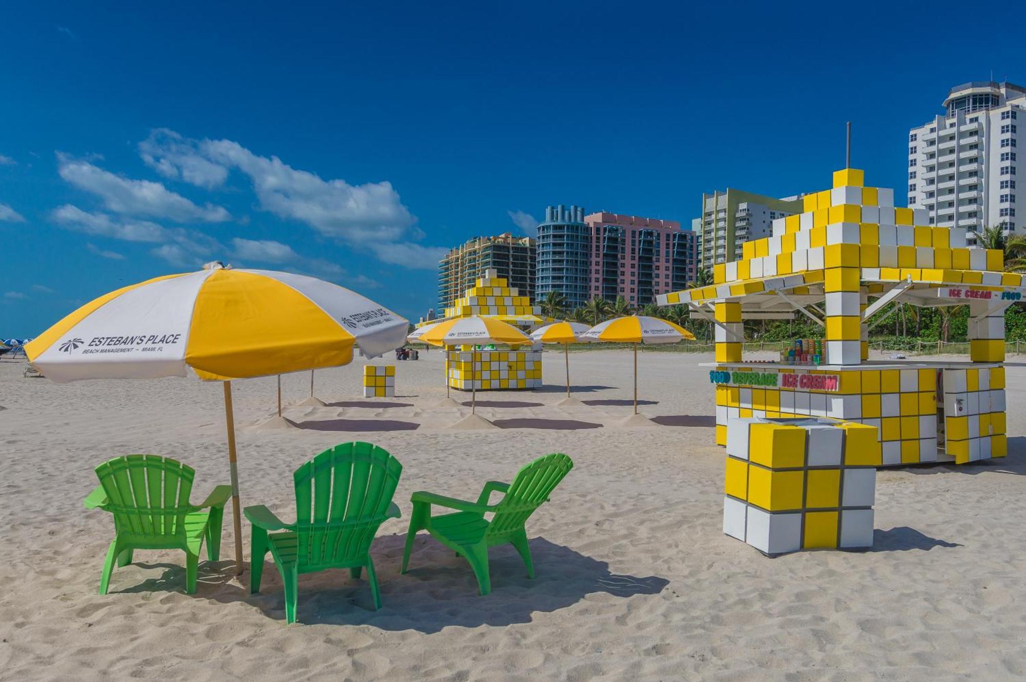Nine20 Collins Apartments By Lowkl Miami Beach Luaran gambar